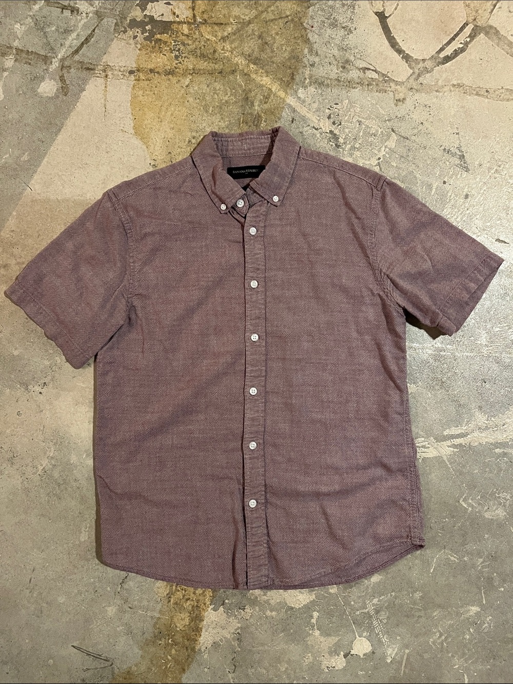 Mens Small Banana Republic Button Down